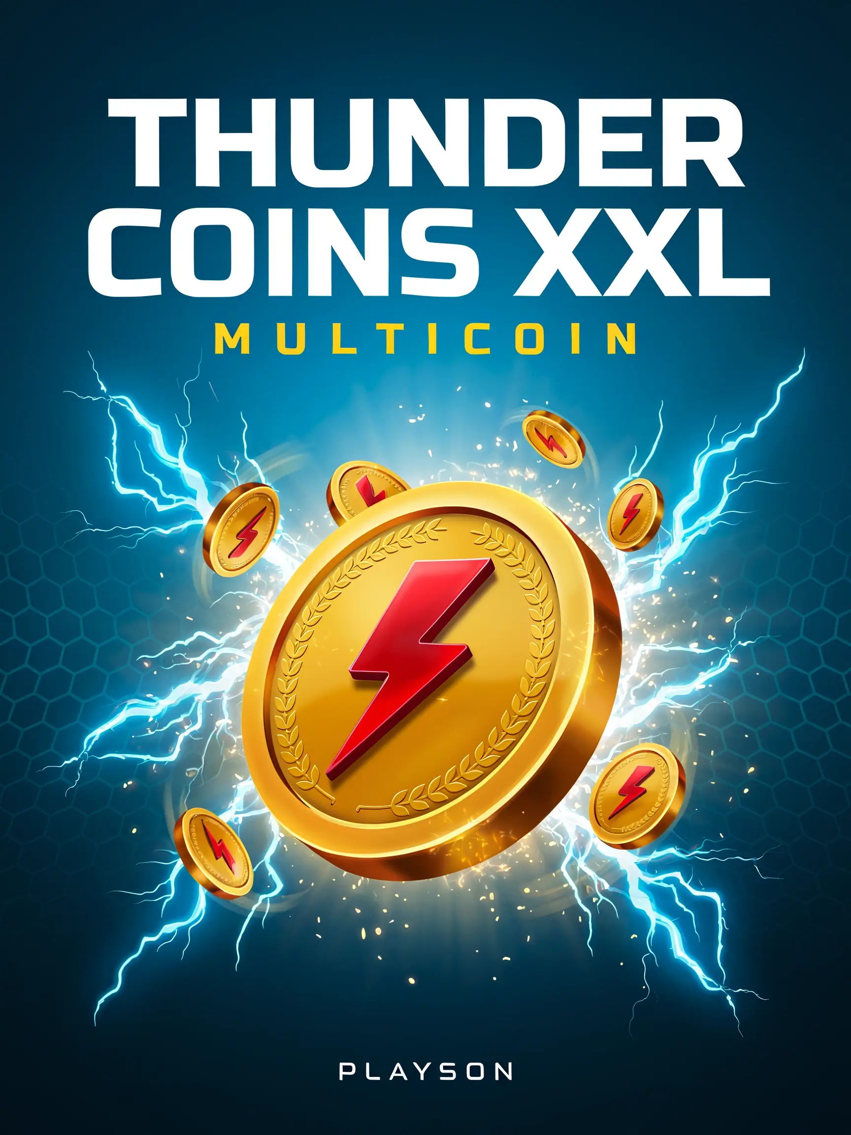 Thunder Coins XXL Multicoin pokie game artwork