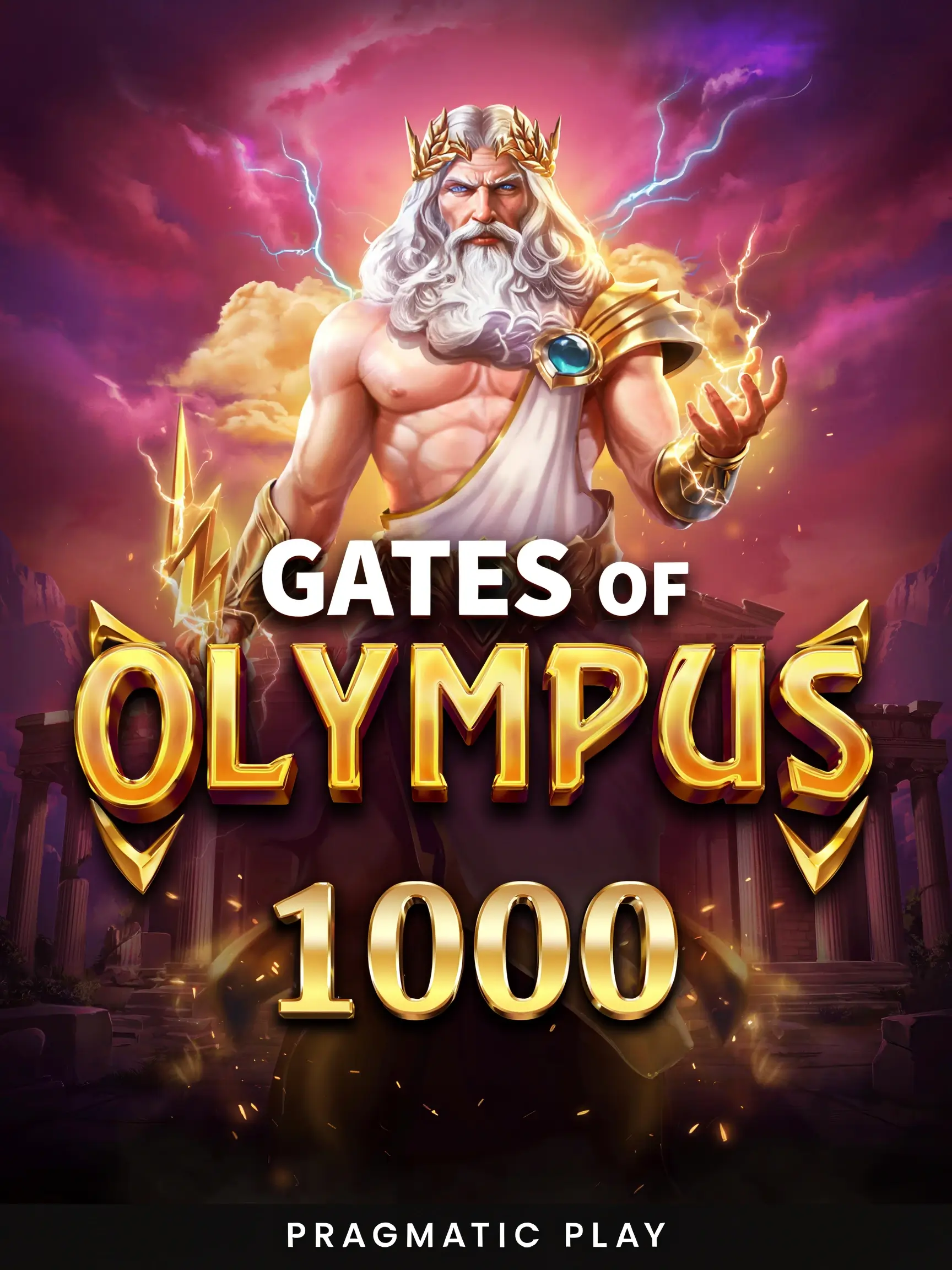 Screenshot of the Gates of Olympus 1000 pokie